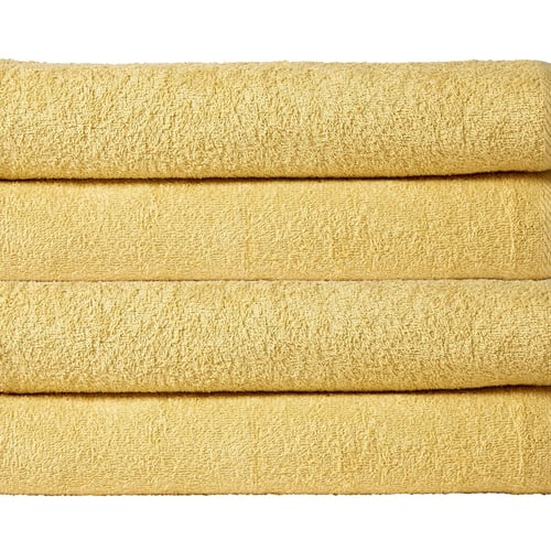 Ochre Bath Towels