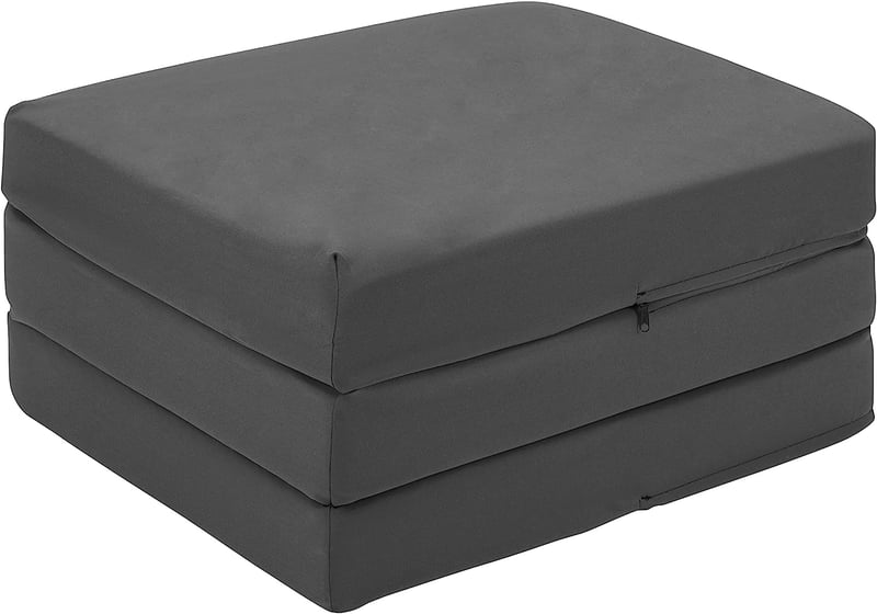 Grey Ultimate Z-Bed Cube & Foldable Mattress