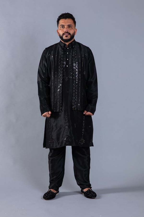 3 Piece men's waistcoat suit