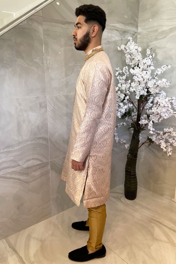 Men's 2 piece banarsi suit - Image 3