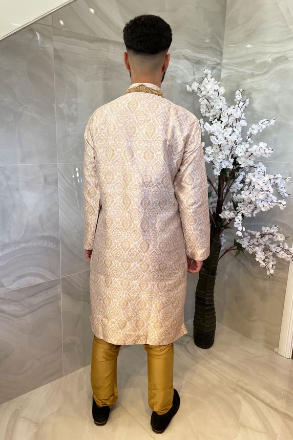 Men's 2 piece banarsi suit - Image 4