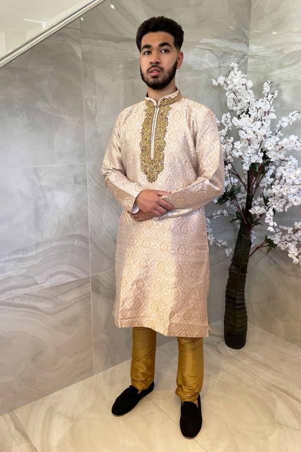 Men's 2 piece banarsi suit - Image 2