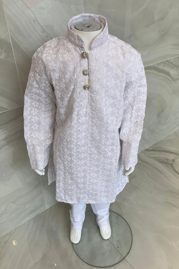 Kids boys 2 piece plain chicken suit - Image 3