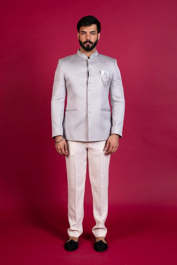 Men's sherwani with trouser - Image 2