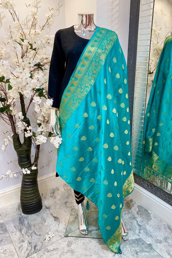 Shiffonz casual printed banarsi dupatta - Image 22