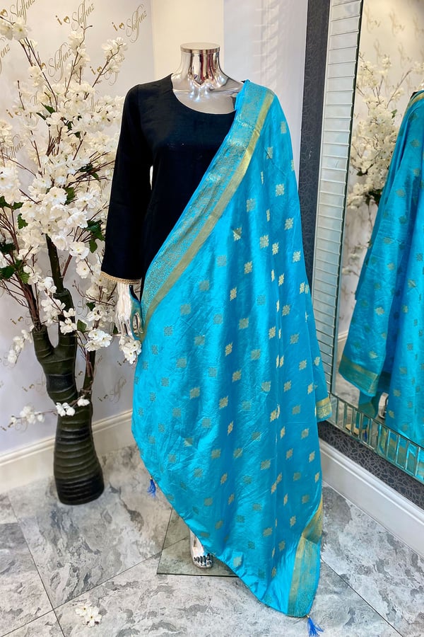 Shiffonz casual printed banarsi dupatta - Image 23