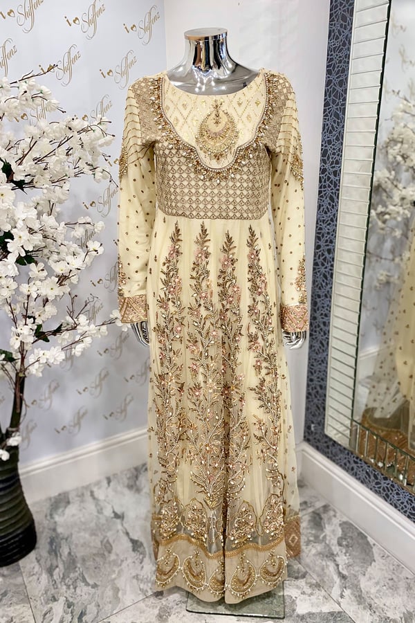 Shiffonz partywear 3 piece long suit - Image 2