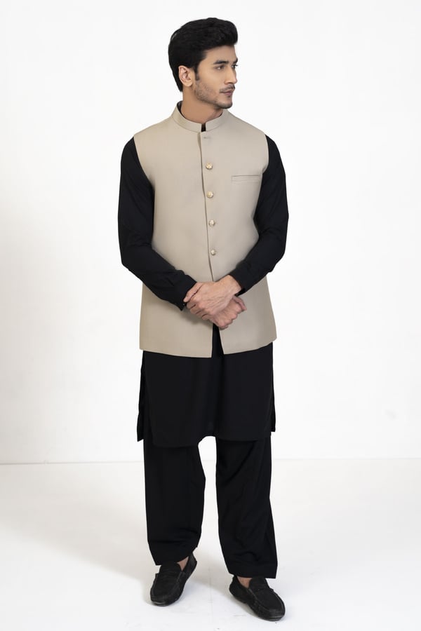 Avi casual men's plain waistcoat
