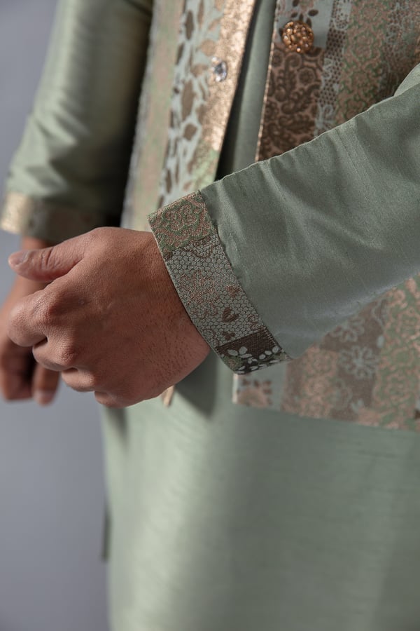 3 Piece men's waistcoat suit - Image 8