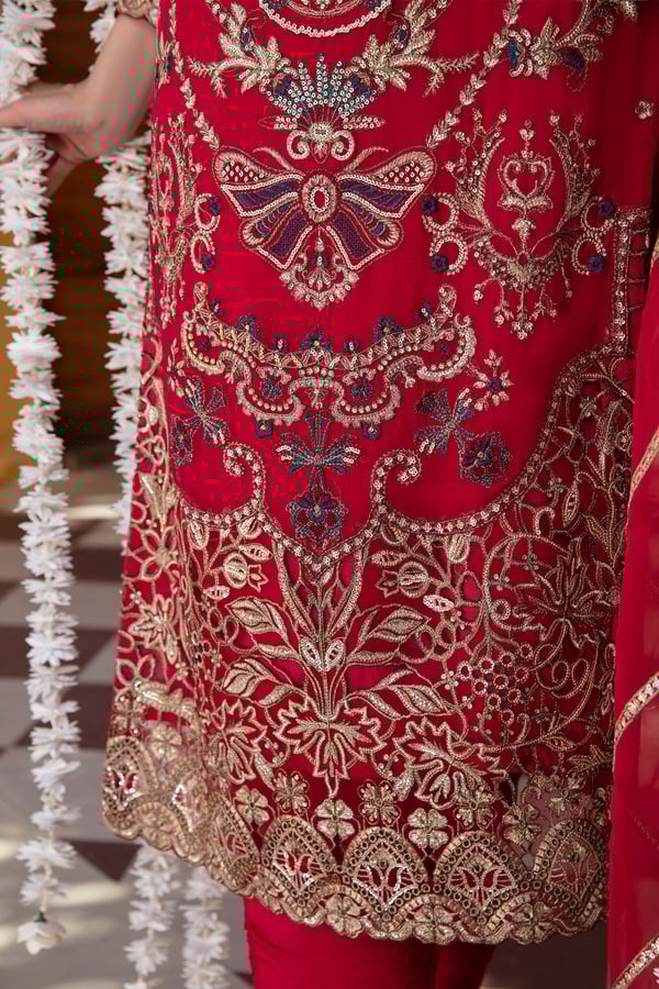 Khushian wedding collection 3 piece chiffon suit - Image 7