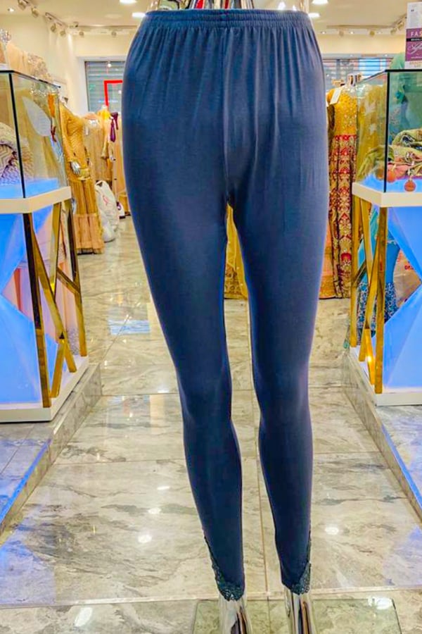 Lace embellished leggings - Image 5