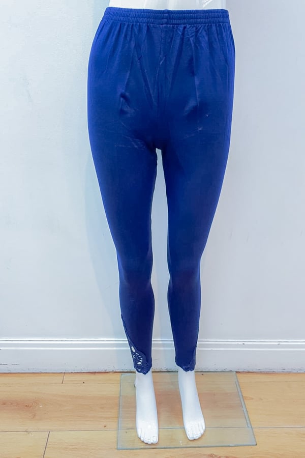 Lace embellished leggings - Image 6