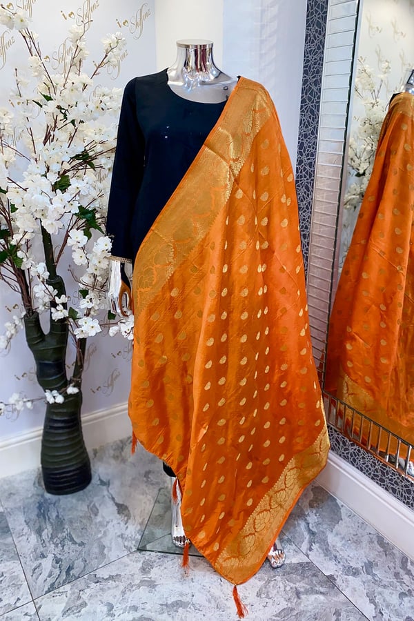Shiffonz casual printed banarsi dupatta - Image 2