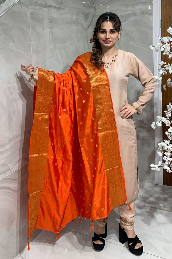 Shiffonz casual printed banarsi dupatta - Image 15