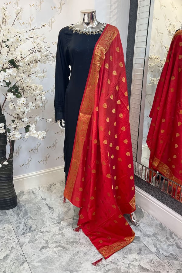 Shiffonz casual printed banarsi dupatta - Image 20