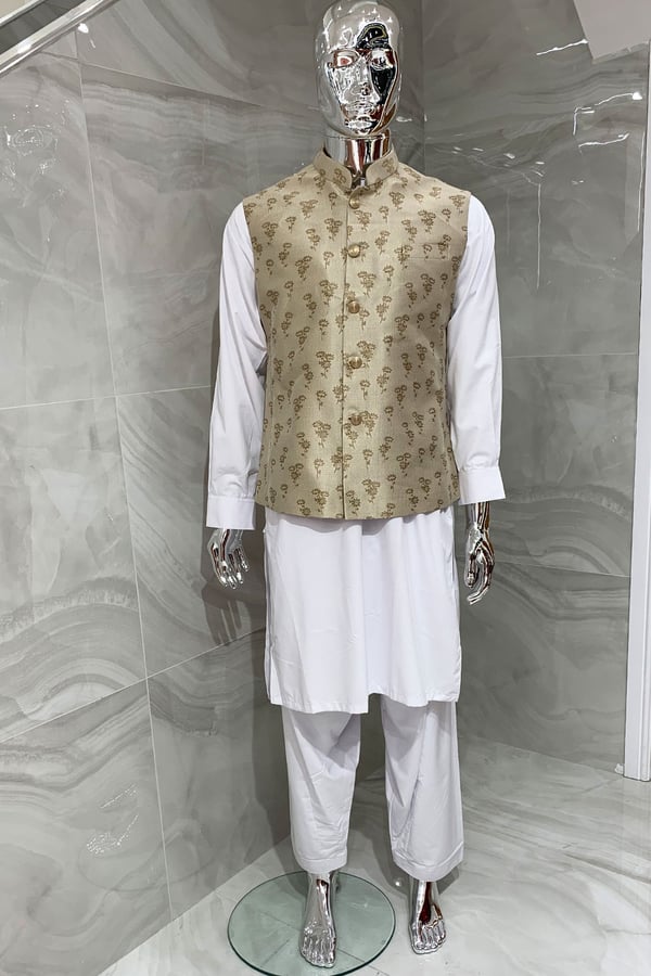 Men's brocade waistcoat