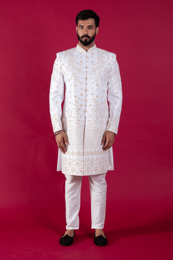 Men's luxe sherwani with trouser