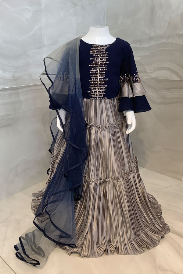 Shiffonz kids lengha choli