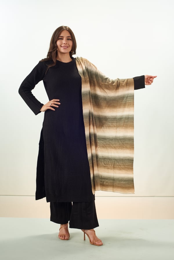 Casual wool shawl - Image 7