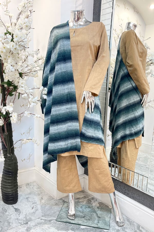 Casual wool shawl - Image 5