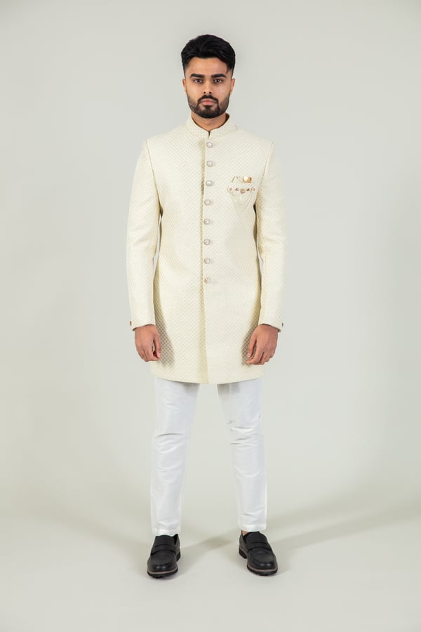 Men's embroidered sherwani