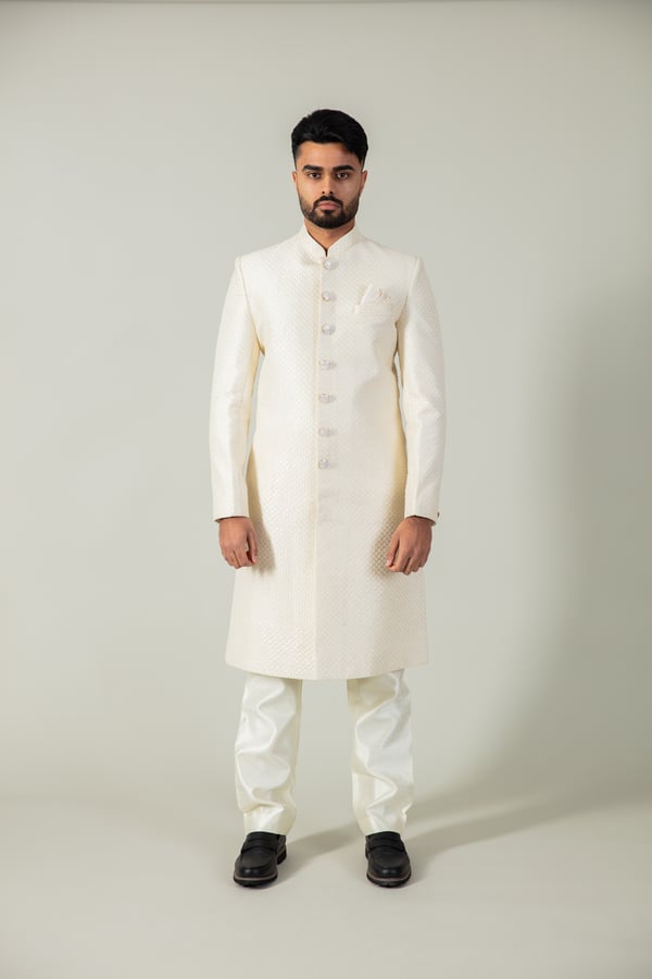 Men's 2 piece embroidered sherwani