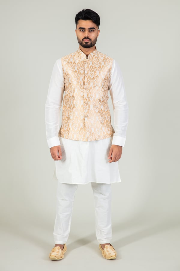 Men's brocade waistcoat