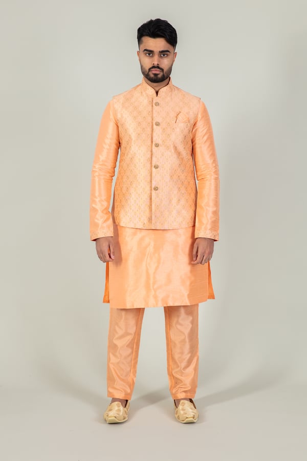 Men's partywear 3 piece waistcoat suit