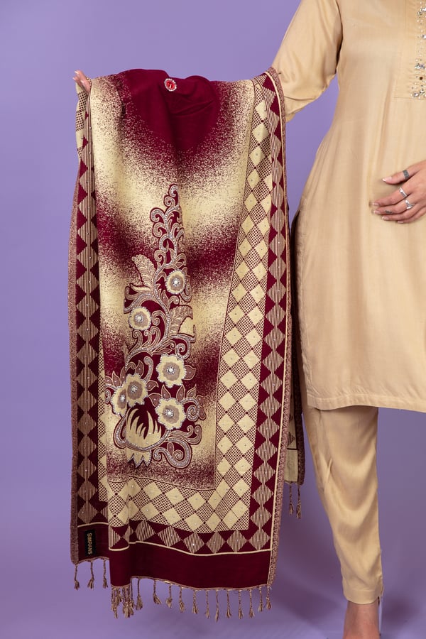 Luxury shiffonz's marina shawl