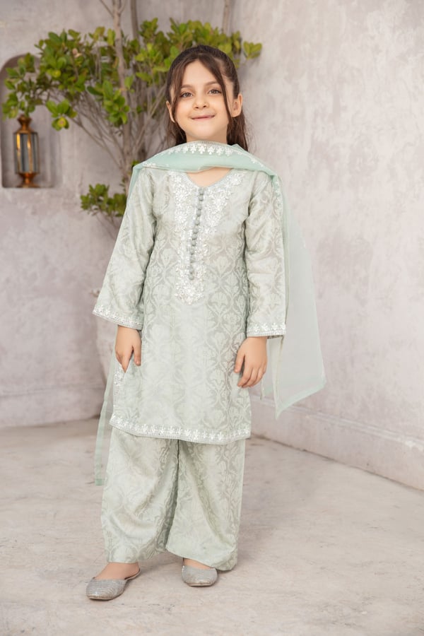 Simonie jacquard collection 3 piece kids suit