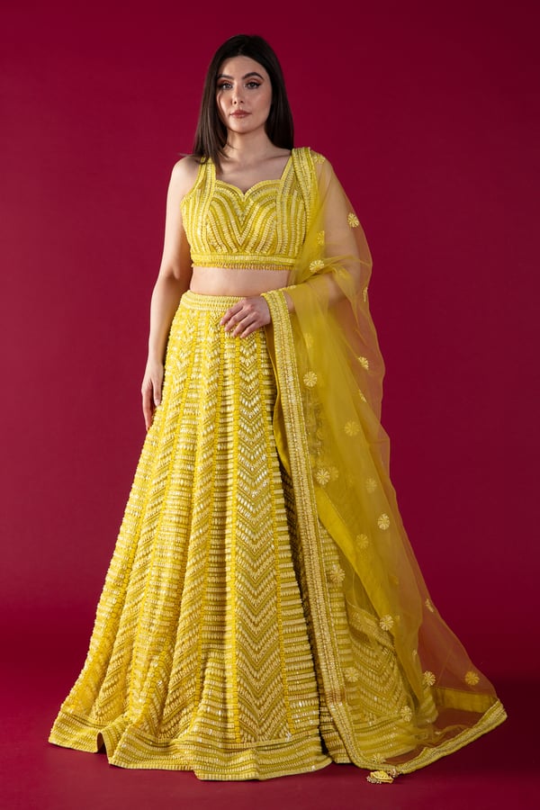 Shiffonz luxury embroidered lengha choli