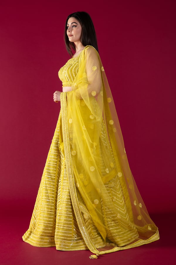 Shiffonz luxury embroidered lengha choli - Image 2