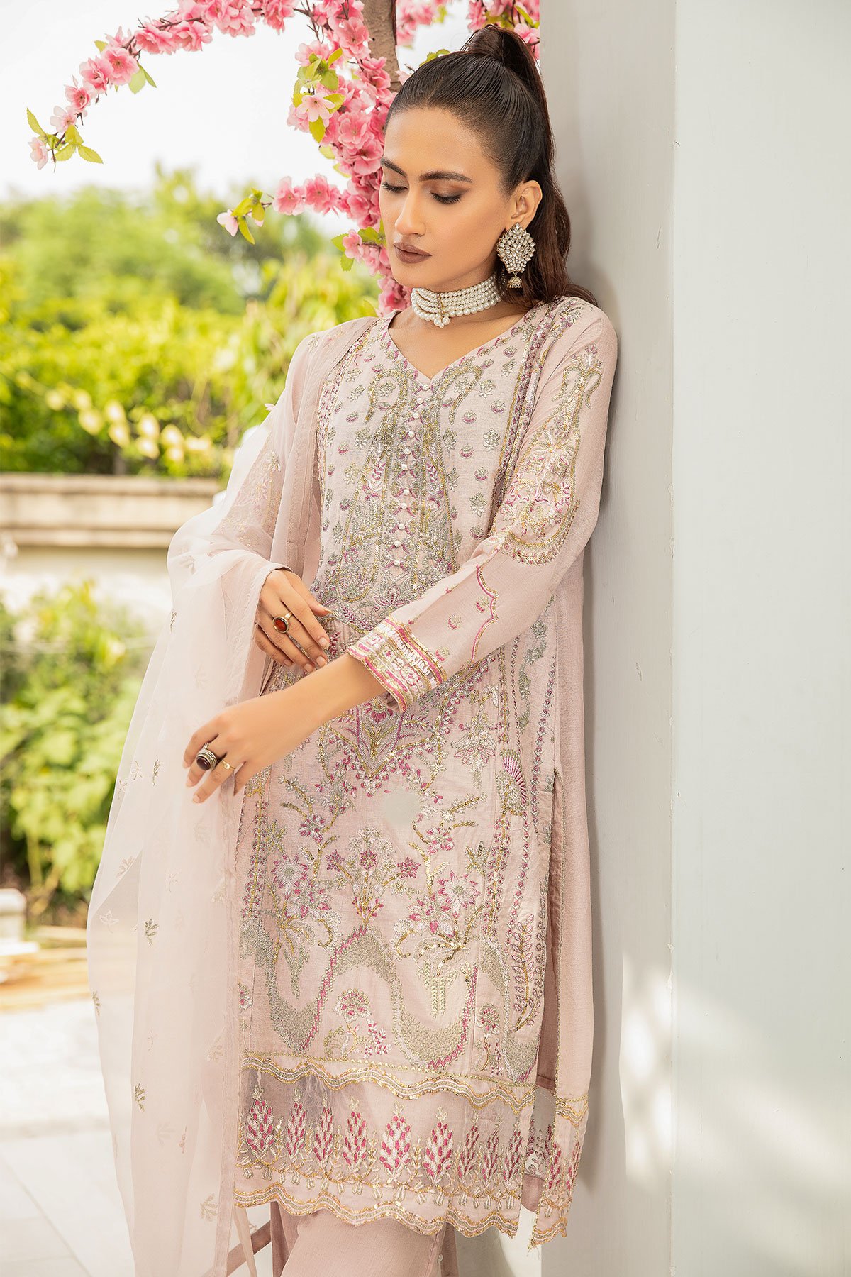 Eid with shiffonz 3 piece festive embroidered suit - Image 4