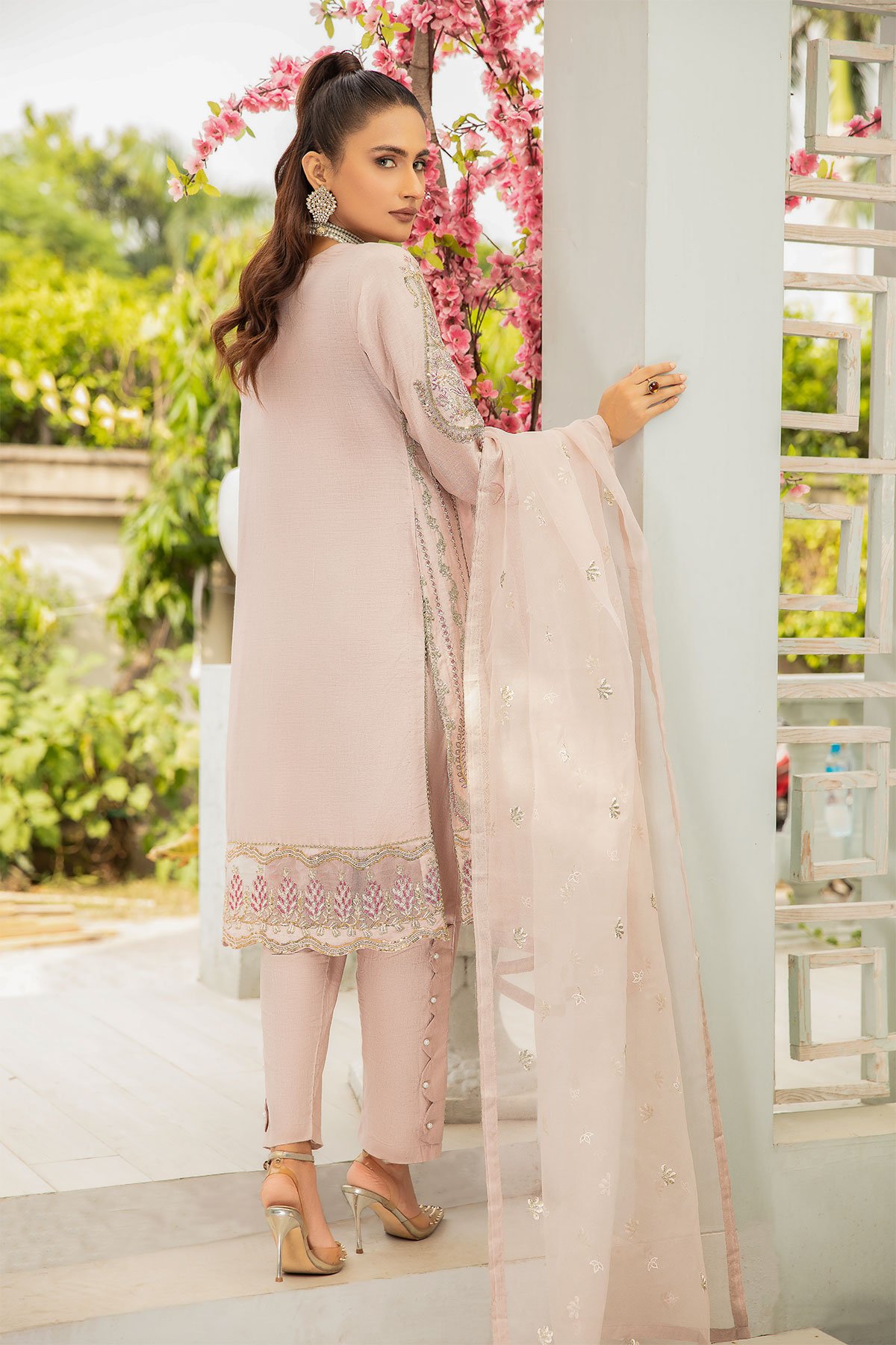 Eid with shiffonz 3 piece festive embroidered suit - Image 2