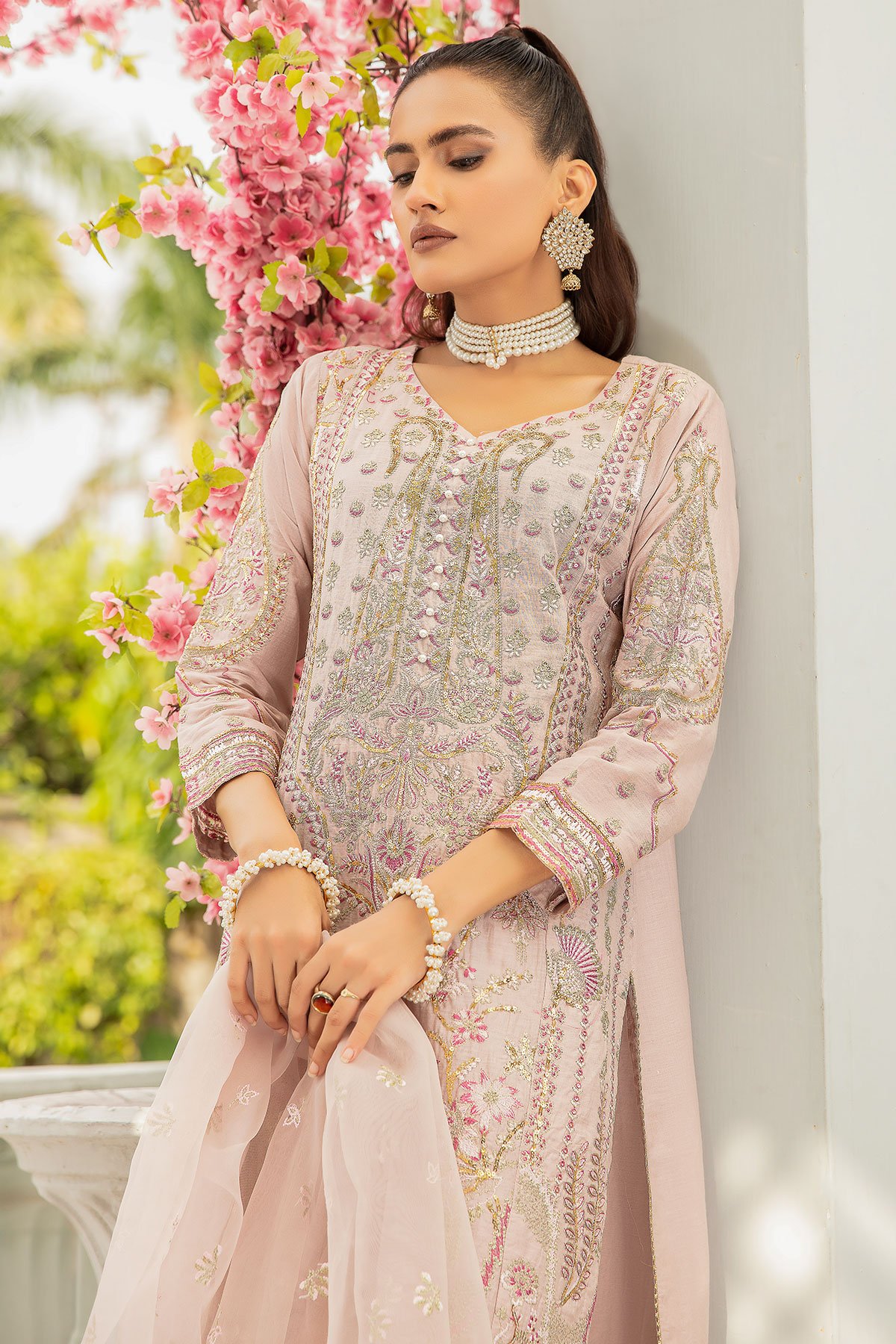 Eid with shiffonz 3 piece festive embroidered suit - Image 3