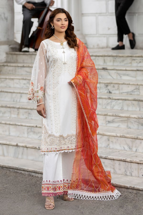 Ivana Premium Eid collection 3 piece embroidered suit