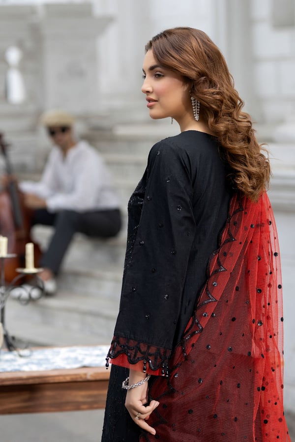 Ivana Premium Eid collection 3 piece embroidered suit - Image 3