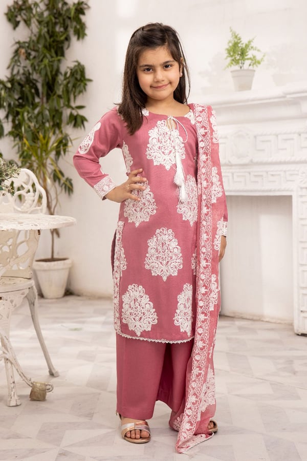 Jannat mother and daughter collection 3 piece kids suit