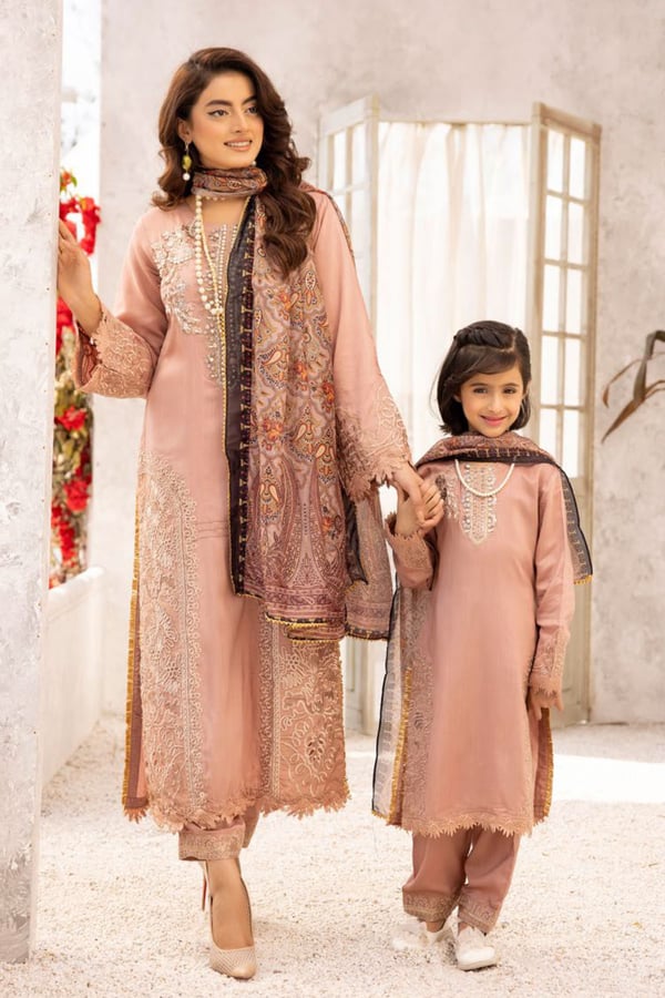Nakhra 3 piece kids mother and daughter collection