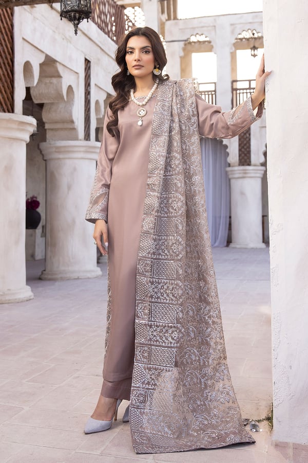 Sequence by Shiffonz 3 piece embroidered suit