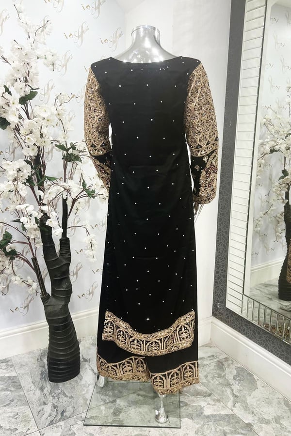 Shiffonz 3 piece dori work embroidered suit - Image 3