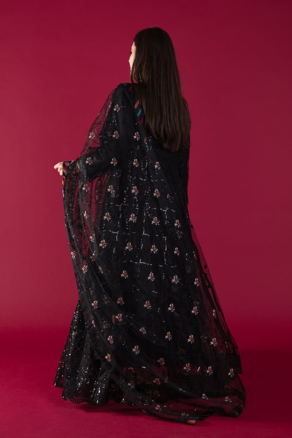 Shiffonz 3 piece long embroidered maxi - Image 8