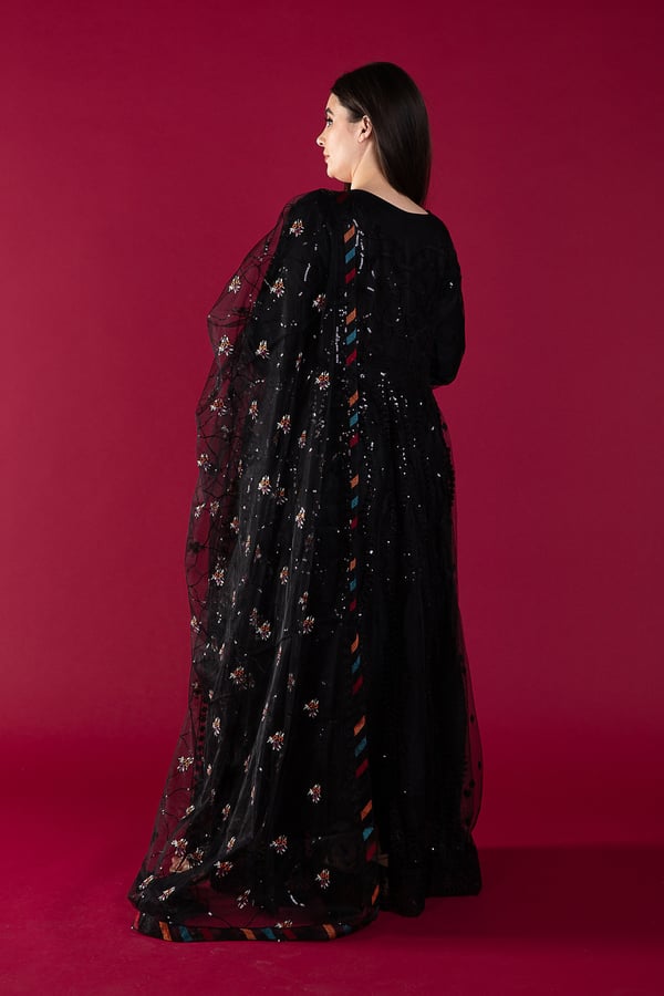Shiffonz 3 piece long embroidered maxi - Image 2