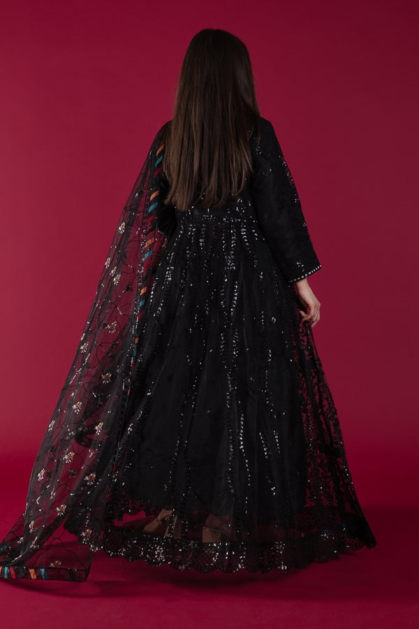 Shiffonz 3 piece long embroidered maxi - Image 7