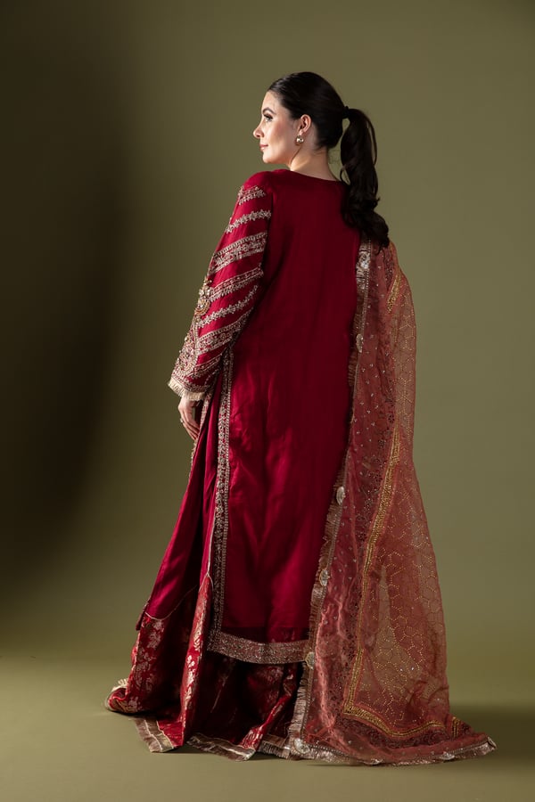Maria b wedding collection 3 piece lengha suit - Image 4