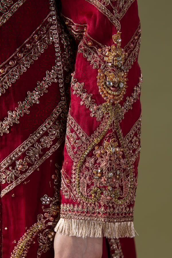 Maria b wedding collection 3 piece lengha suit - Image 10