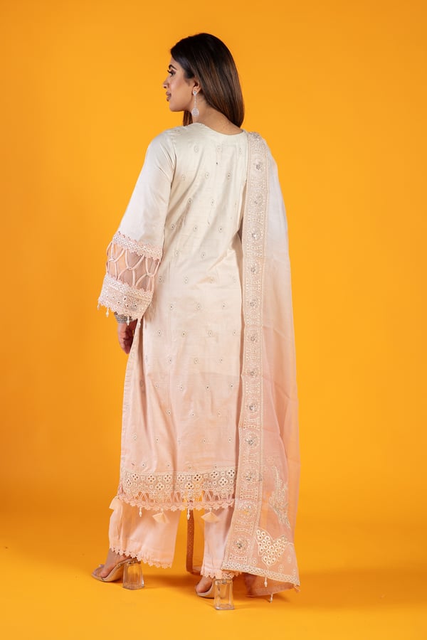 Maria b 3 piece zeeva embroidered suit - Image 3