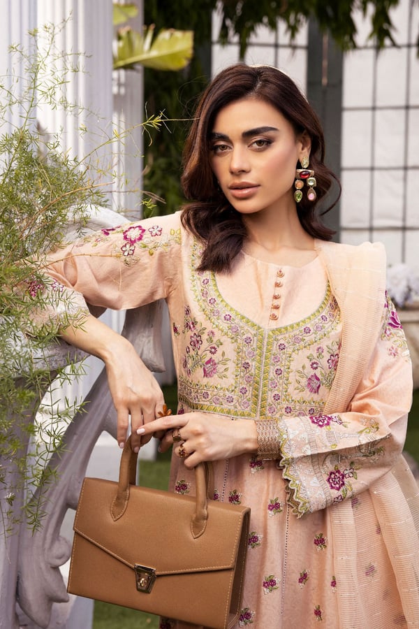 3 Piece jacquard lawn mother and daughter collection - Image 4
