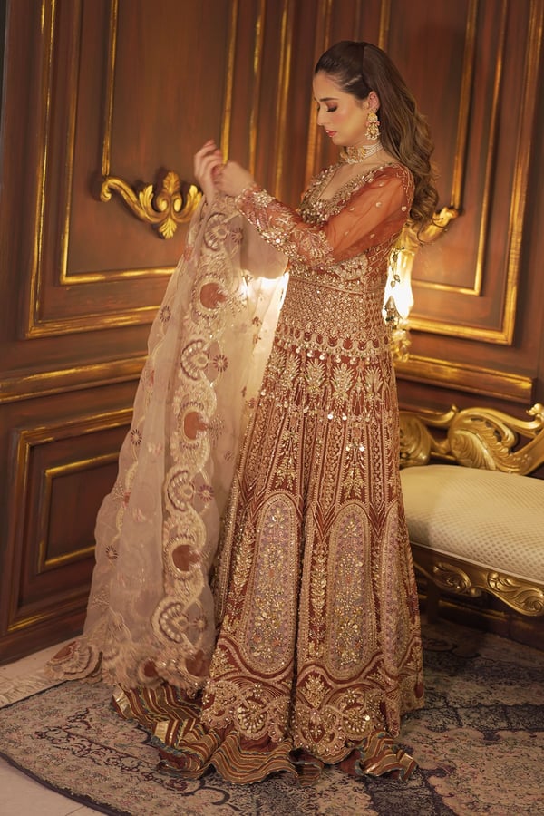 Sherin wedding collection embroidered gown - Image 2