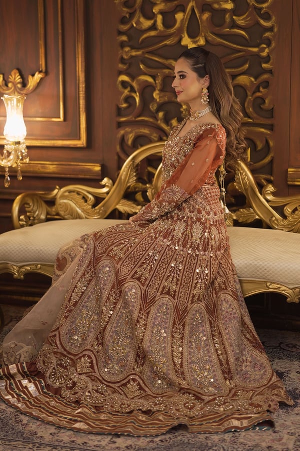 Sherin wedding collection embroidered gown - Image 6